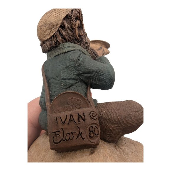VTG "Ivan" by Tom Clark Gnome Figurine Cairn Studio Ltd. Edition # 80 Dated 1985 - Picture 6 of 10